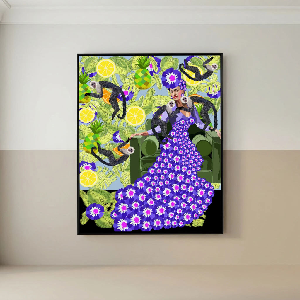 Frida in the Garden by Lynnda Rakos