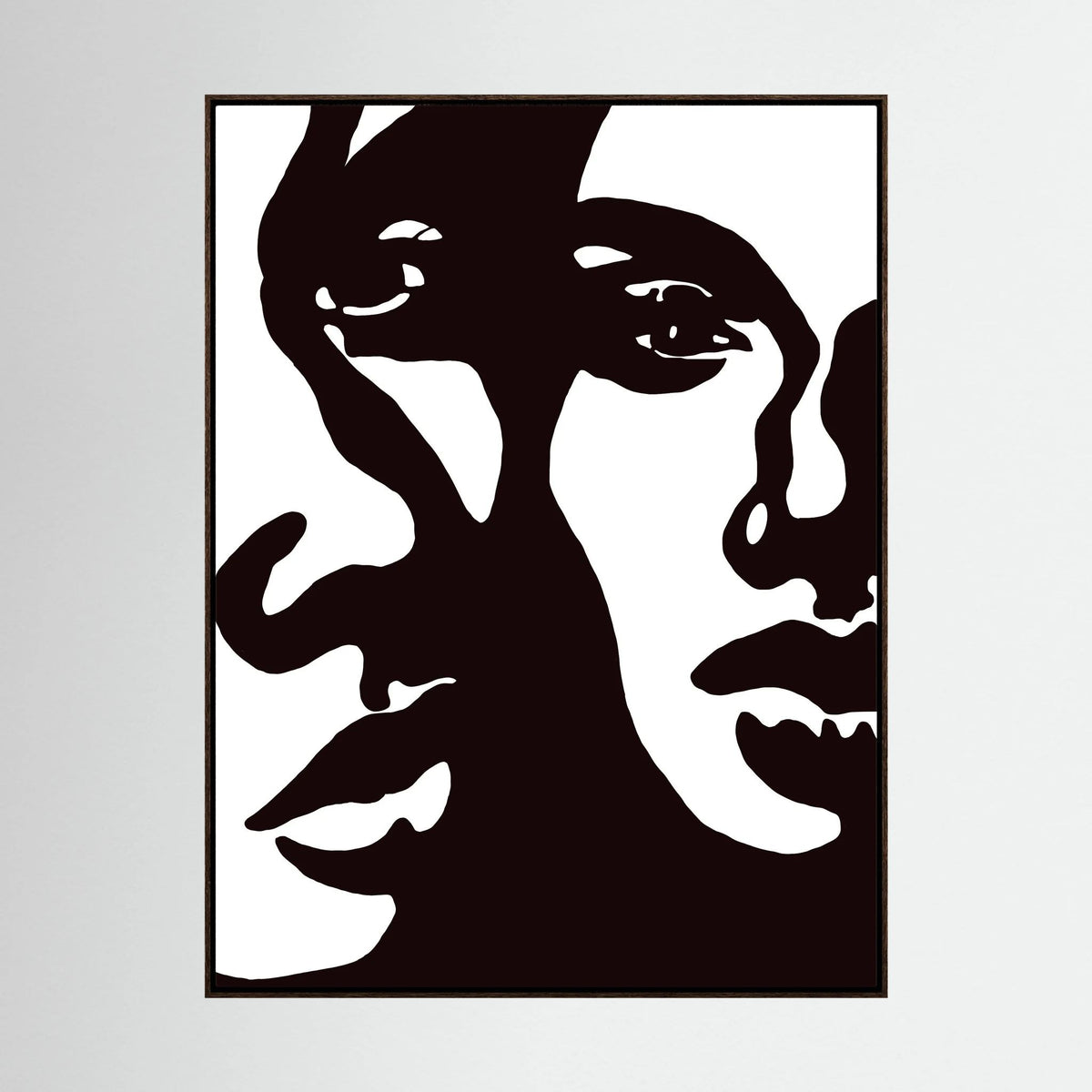 Abstract Dual Faces Stretched Canvas Wall Art