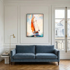 Yacht Racing Sport Art 12 Stretched Canvas Wall Art – By Justyna Jaszke