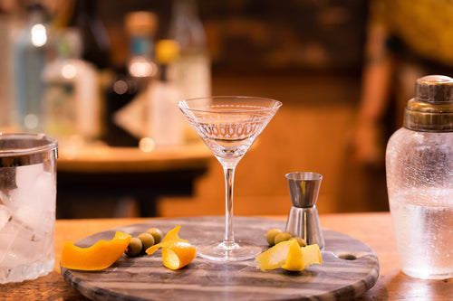 Crystal Martini Glasses 