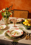 Atlántico Iraca Woven Placemats Olive Green Set of 4