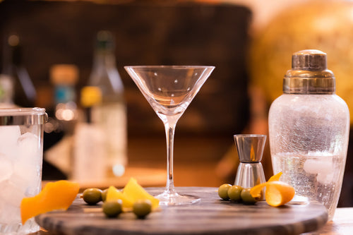Crystal Martini Glasses