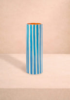 Amalfi Coast Ceramic Vase | Blue & Terracotta Hand-Painted Vase – Motifs Design